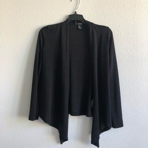 Thin Black Cardigan